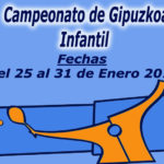 Campeonato de Gipuzkoa Infantil de Tenis 2016