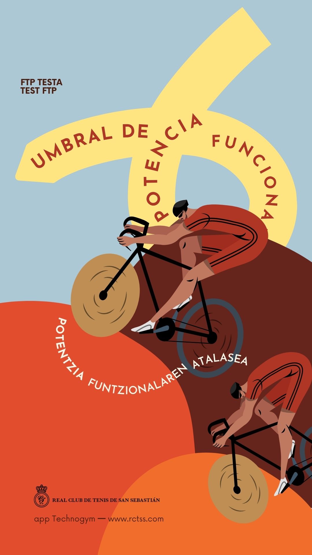 Test FTP en sesiones de Cycling RCTSS